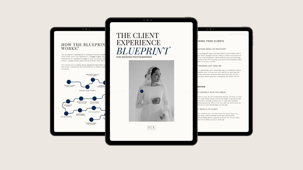 The Client Experience Blueprint for Wedding Photographers