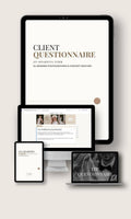 Client Onboarding Questionnaire for Wedding Photographers & Content Creators