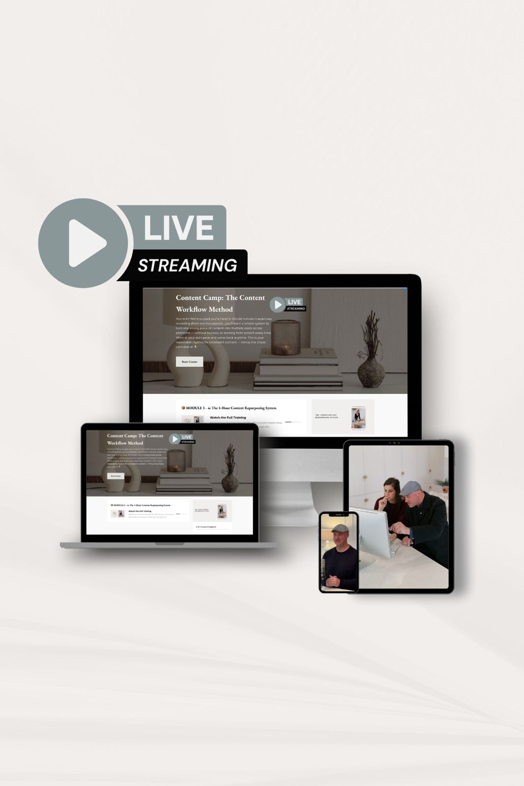 CONTENT CAMP: The Content Workflow Method - LIVE CLASS - 29 APRIL 2026