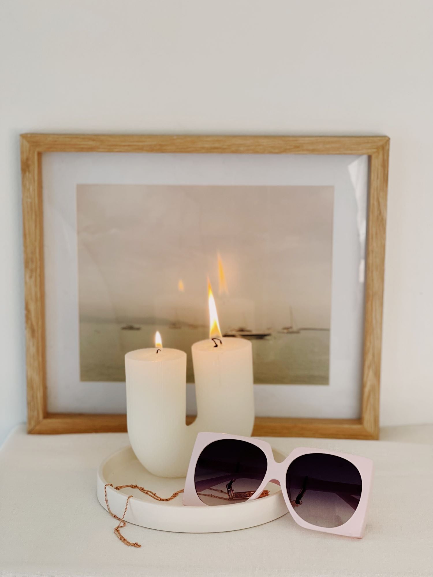 Round Tray Photo + Video Styling Prop - CreativeBarn